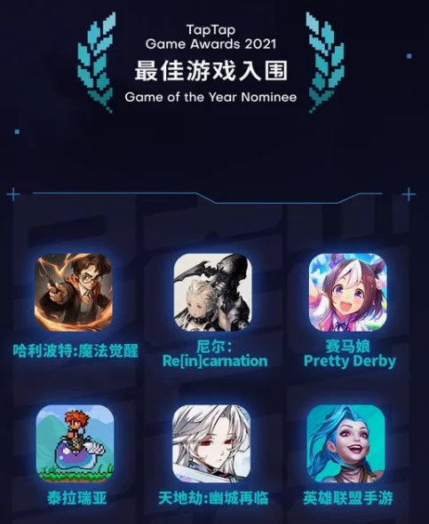 TAP的2021年最佳游戏入围名单