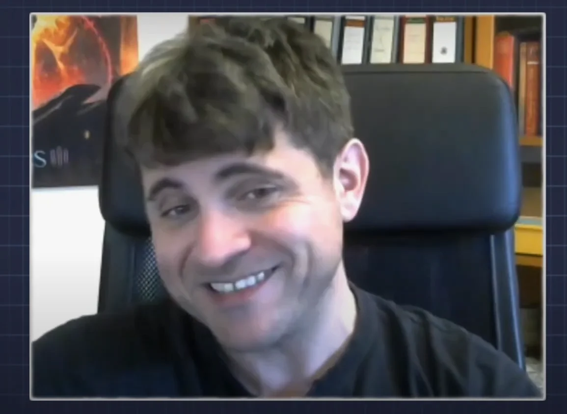 Michael Paeck在2021年关于THQ Nordic in Vienna时的视频截图