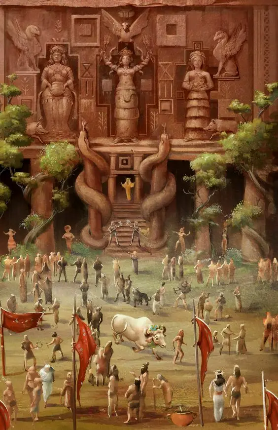 大地女神爱纳达的神庙