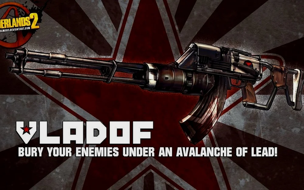 第二作的VLADOF步枪