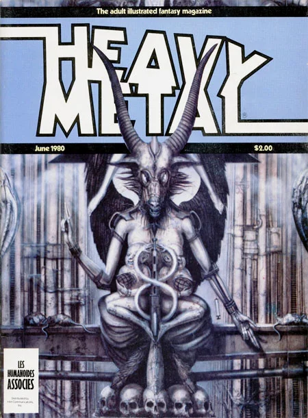 Cover by H.R. Giger，1980年4月刊，美版