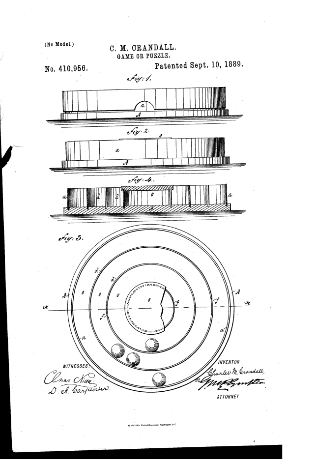 1889年专利图纸