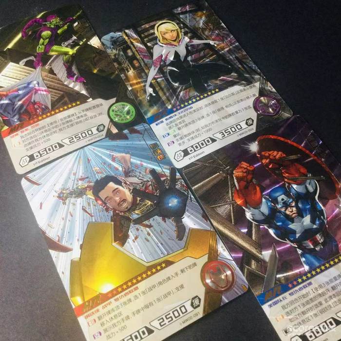 就想抽张异画寡姐这个要求很高吗?《漫威英雄对决》开盒实录 就想抽张异画寡姐这个要求很高吗?《漫威英雄对决》开盒实录