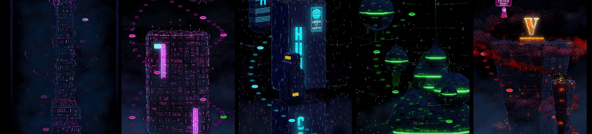 《LAZR》开发日记：主要聊聊“极乐之城”的视觉风格，和它烧起来的样子