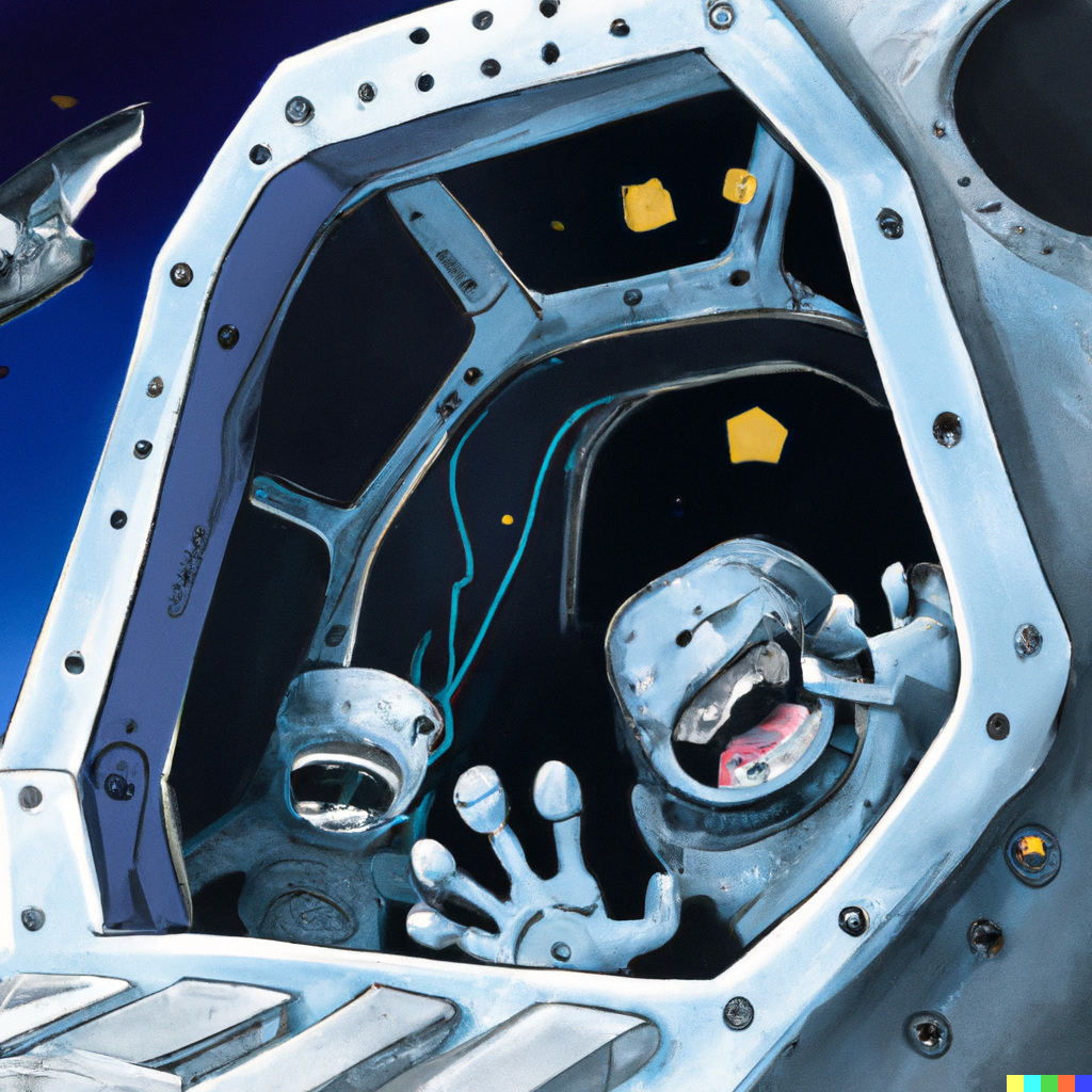 人工智能讲故事：太空闹鬼三部曲