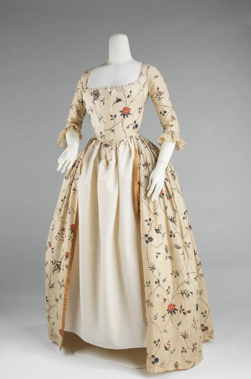 Robe à l'Anglaise, 1785–95 (MET)