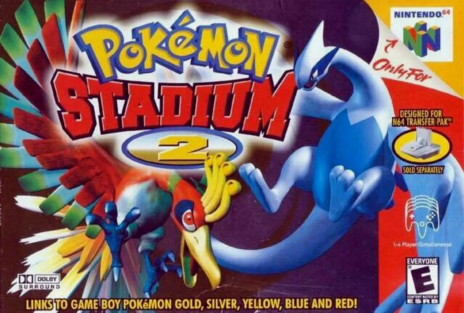 宝可梦竞技场2(Pokémon Stadium 2) 1999年 n64