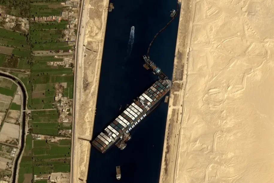 见证历史，在《微软模拟飞行》中一窥苏伊士运河“大堵船”