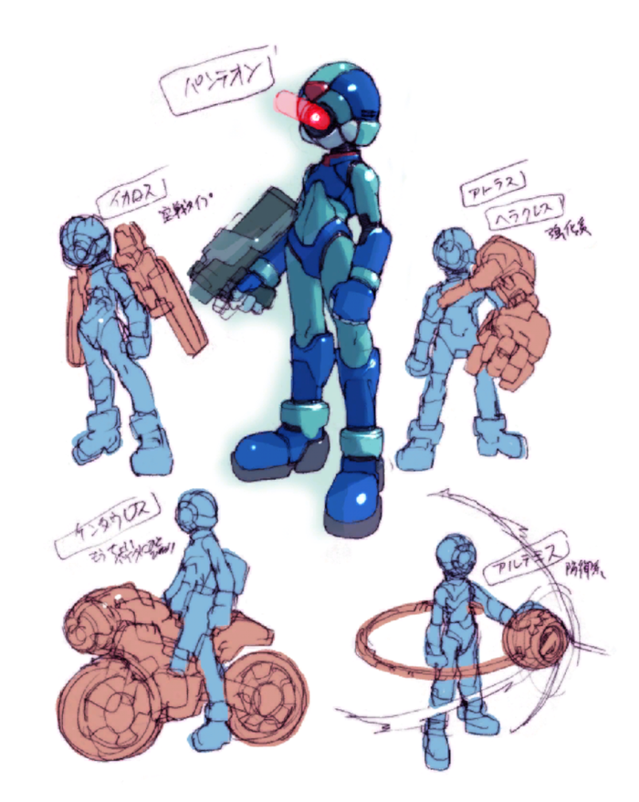 从官方设定稿聊聊《洛克人Zero》系列的基础设定(其二) 从官方设定稿聊聊《洛克人Zero》系列的基础设定(其二)