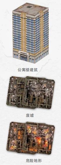 建筑和建筑废墟
