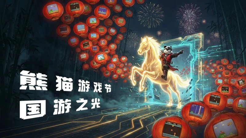 中国人专属的游戏节！2026熊猫游戏节现已开启