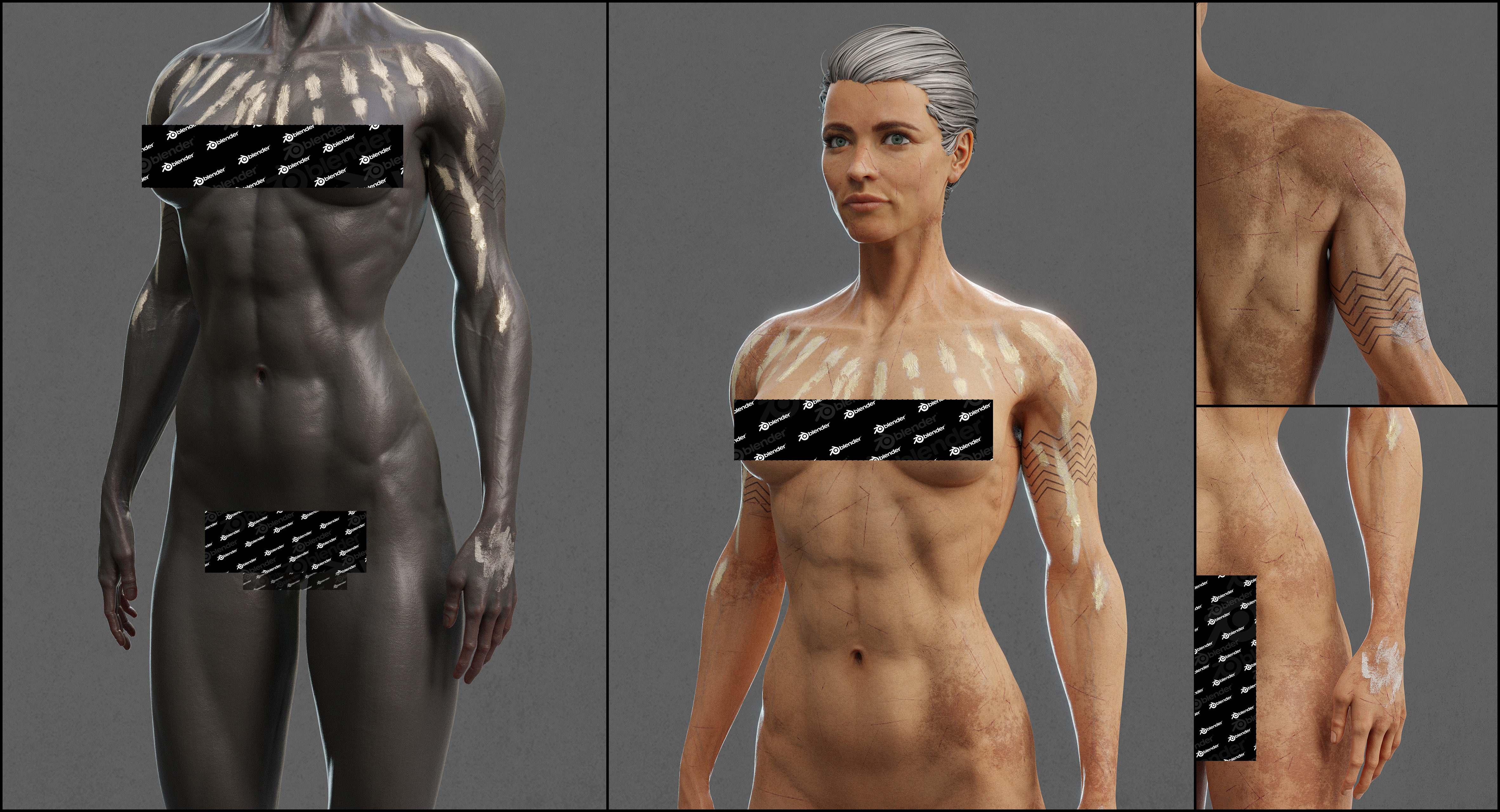 女性角色-皮膚材質迭代-01-次表面係數調整