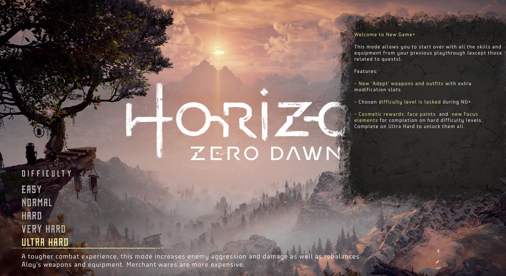 Horizon Zero Dawn新增二周目 机核gcores Horizon Zero Dawn新增二周目 机核gcores