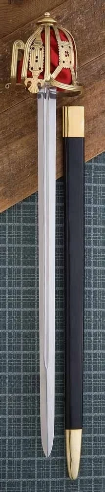 苏格兰笼手阔剑（Scottish Broadsword），又一个劈刺兼顾的近战利器。