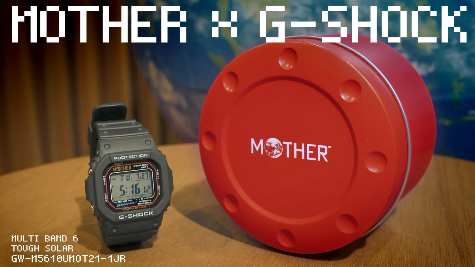 Mother × G-Shock 联名手表推出