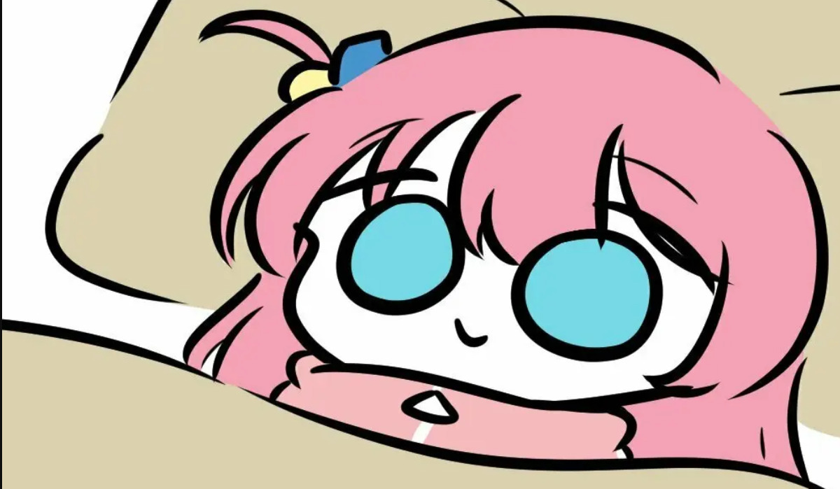 哪来的傻缺图203期:玩会手机，准备休息