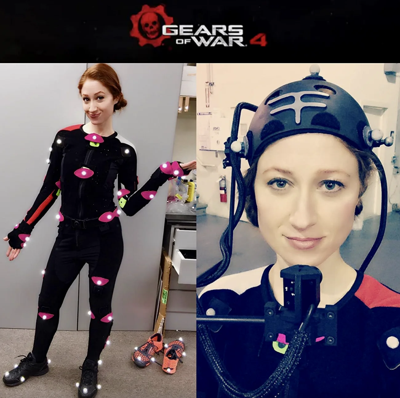 Bekka在工作（动作捕捉）中