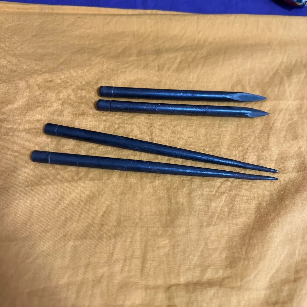 棒狀手裡劍就和裝飾用的髮簪很像