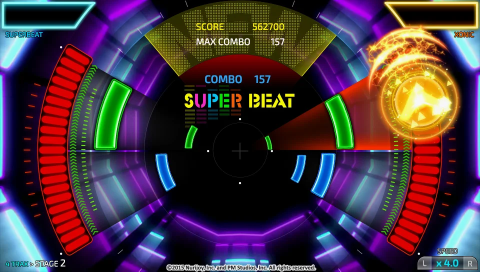 《SUPERBEAT XONiC》游戏截图