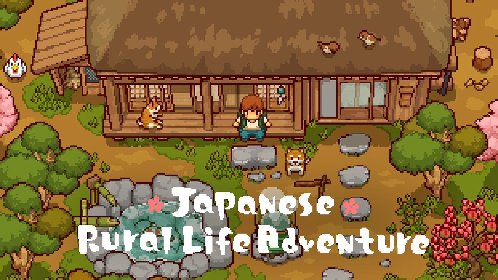 和风像素田园生活游戏《Japanese Rural Life Adventure》Nintendo Switch／Steam版正式上线！