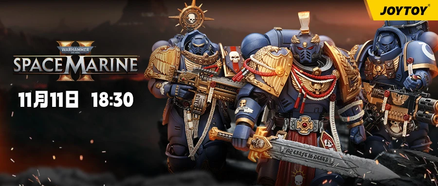 JOYTOY战锤新品公布：钢铁勇士铁环机器人参战