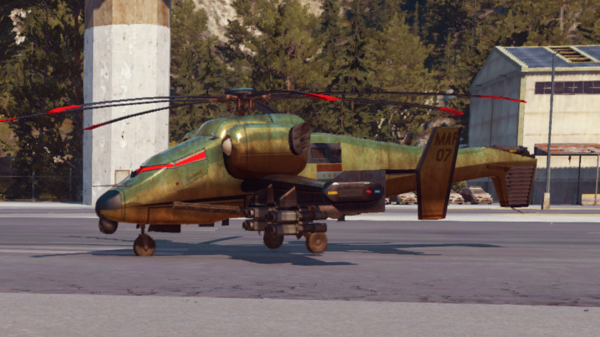 烏爾加 黃金復仇者武裝直升機