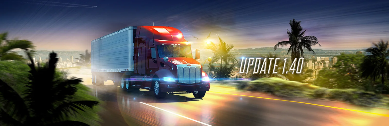 全新光照系统：《美洲卡车模拟》1.4版本现已实装