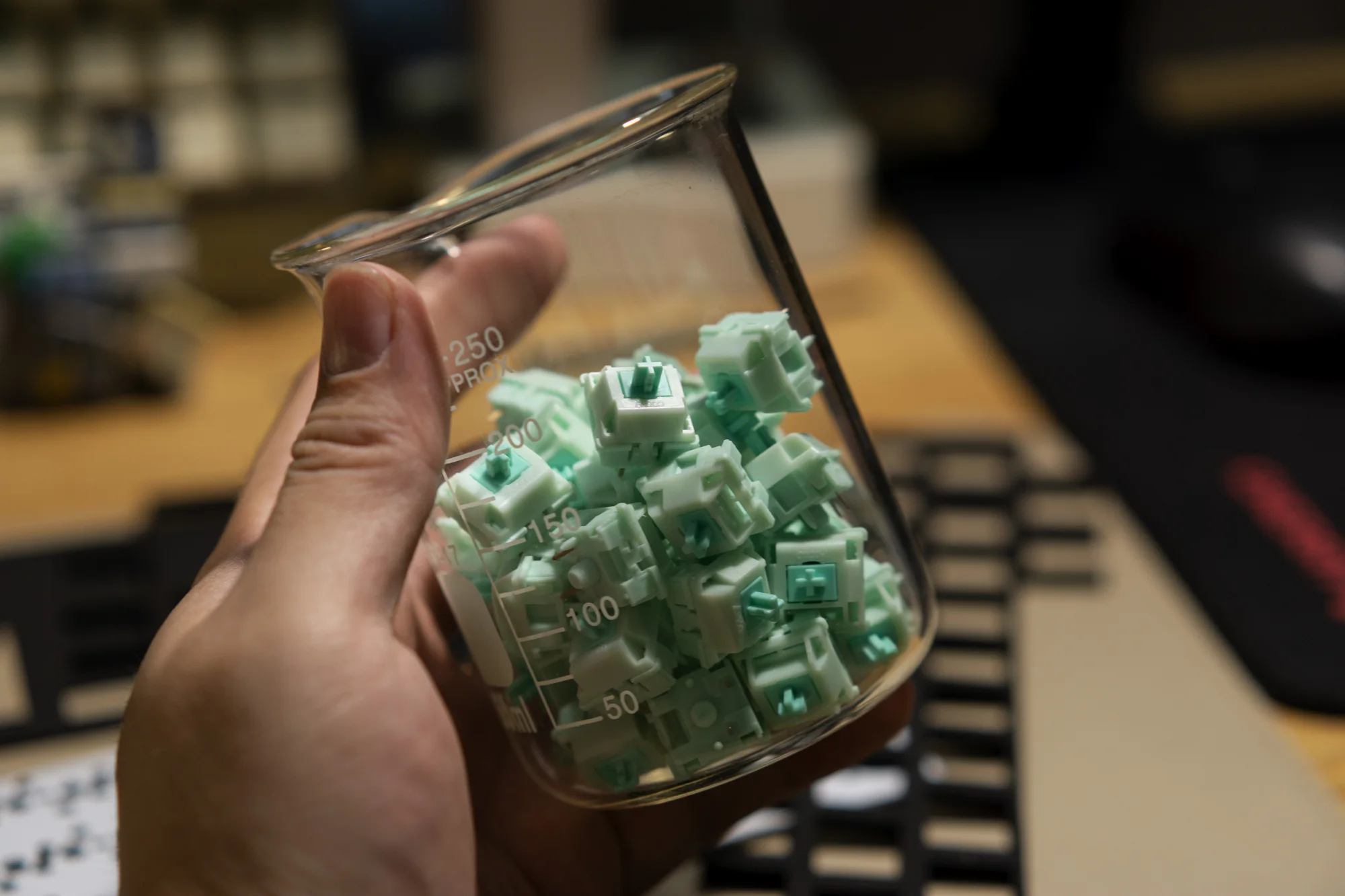 这次用的轴体