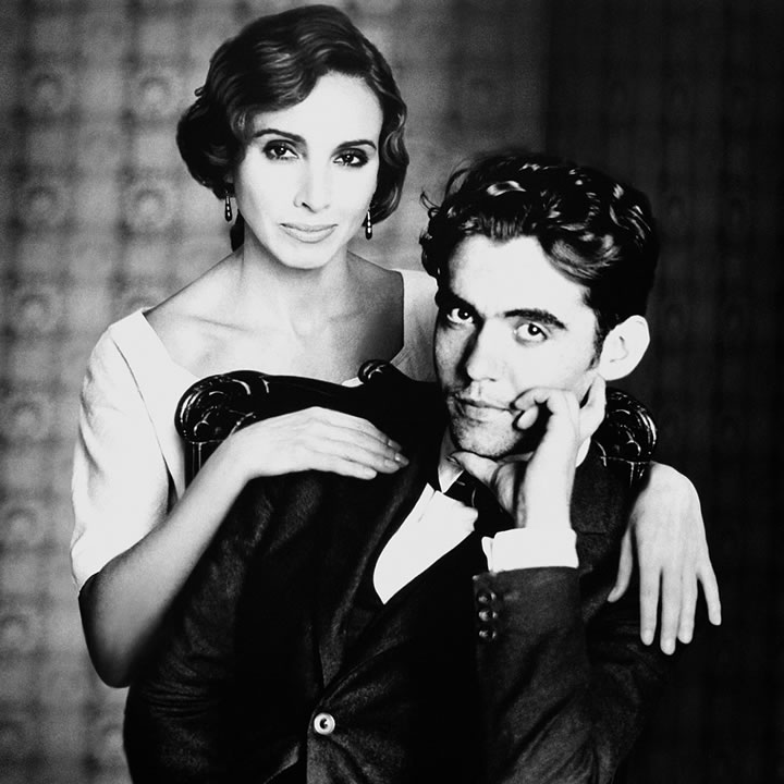 Lorquiana專輯封面，Ana Belén和Lorca
