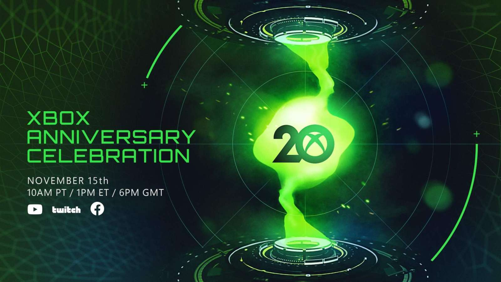 庆成立20周年，Xbox将举办庆典直播活动