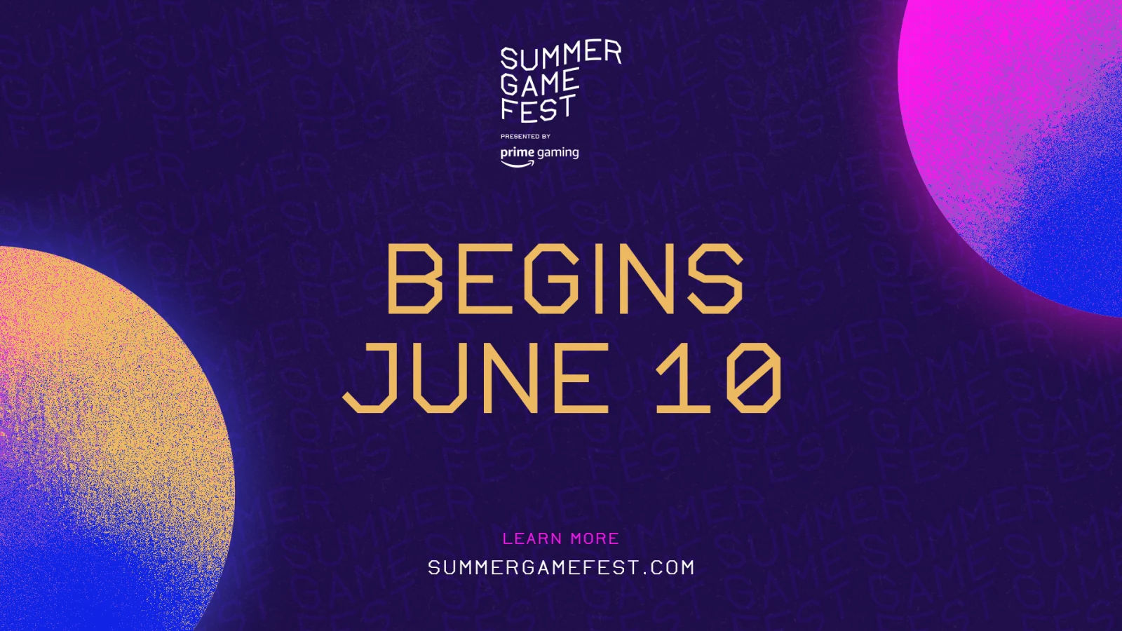 Summer Game Fest 2021将于6月10日开始