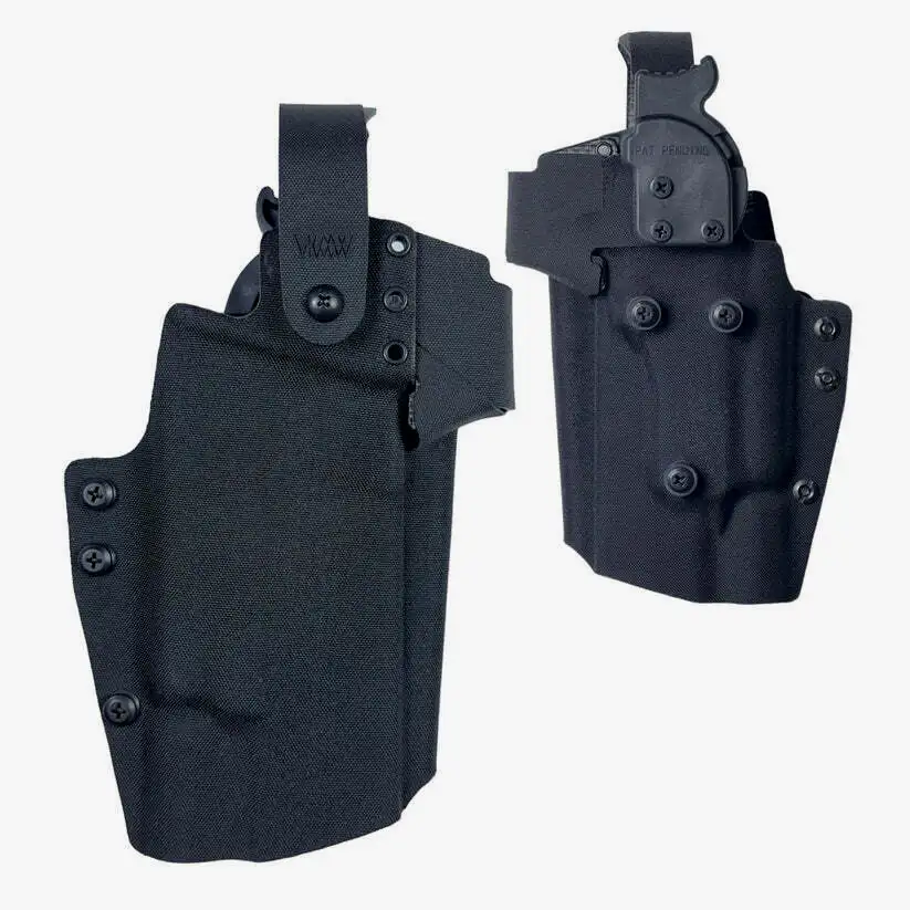 Volk Tactical Gear Almighty Holster / LV2-RD V2，和里昂使用的款式区别在于增加了拇指锁和红点保护罩
