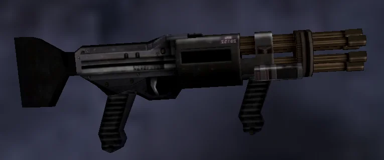 毒液机枪，RtCW里的神器。《新秩序》与《旧血脉》中MG46的灵感来源。