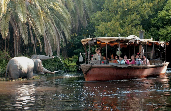 迪斯尼乐园 Jungle Cruise项目