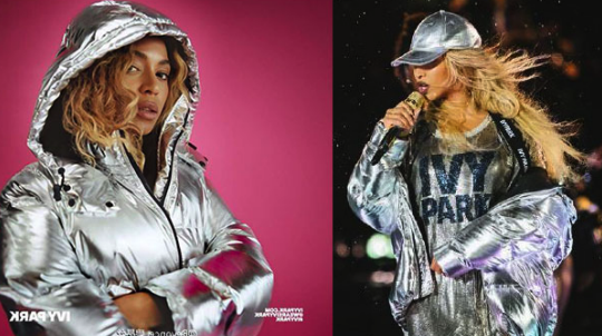 Beyoncé“The Formation world tour 2016”身着个人运动品牌“IVY PARK”2016 秋冬系列