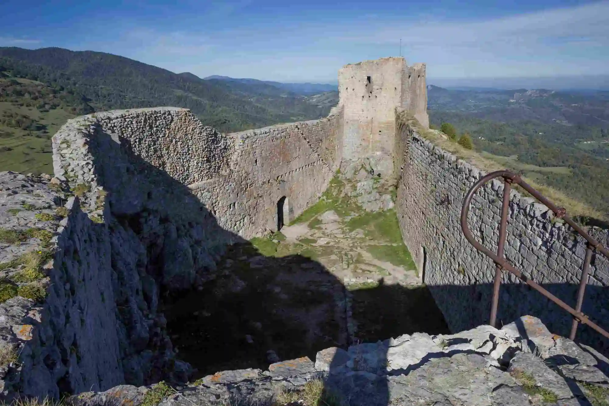 蒙塞古尔要塞遗址，这里是最后一座陷落的阿尔比要塞