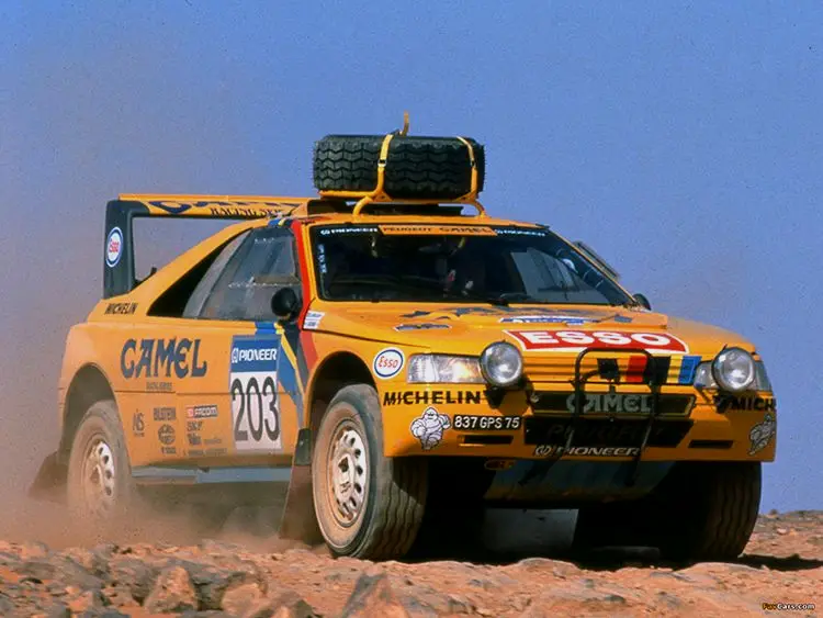 标致405 T16为标致车队夺得1989、1990两届冠军。