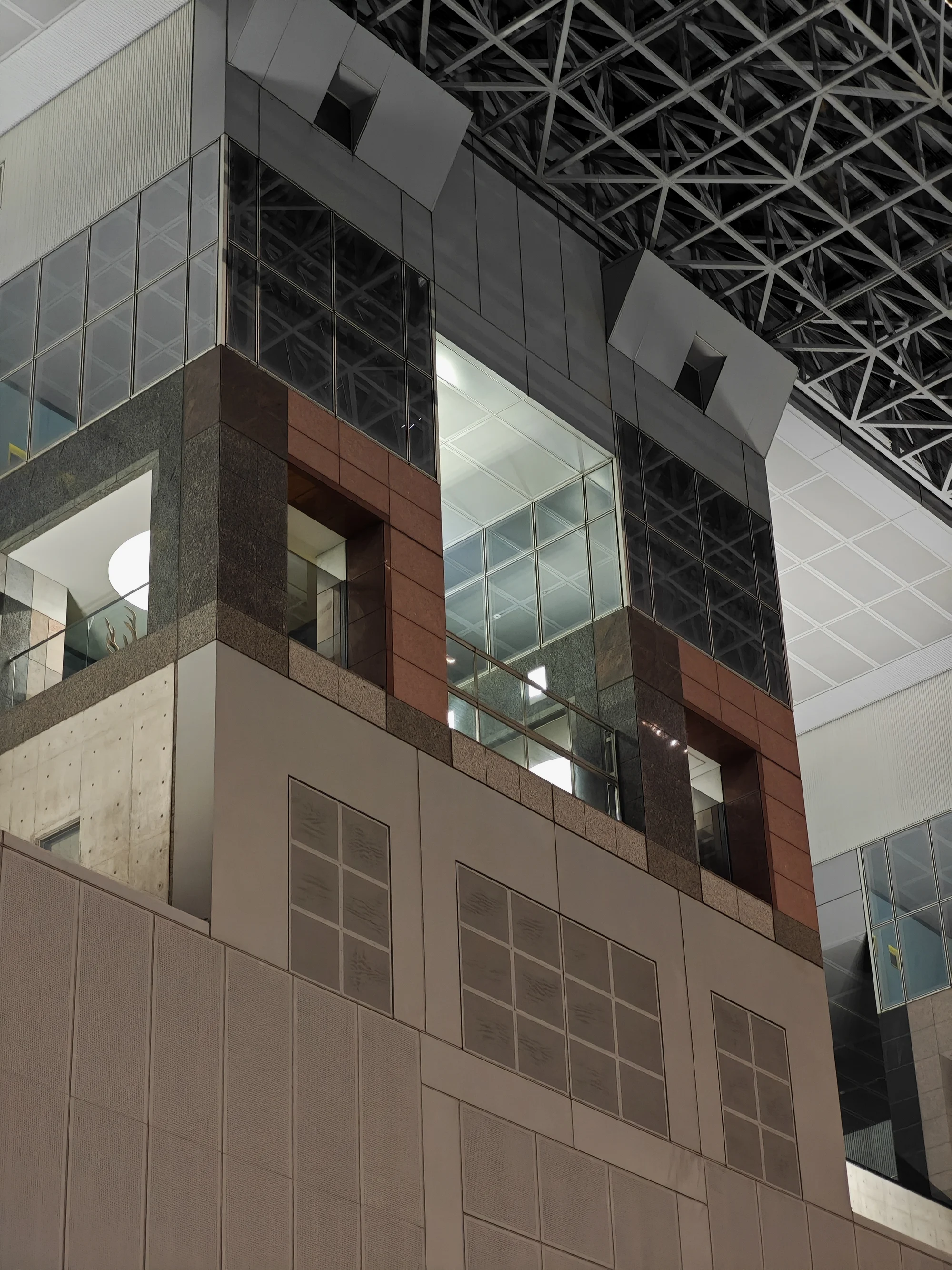 京都站建筑一角