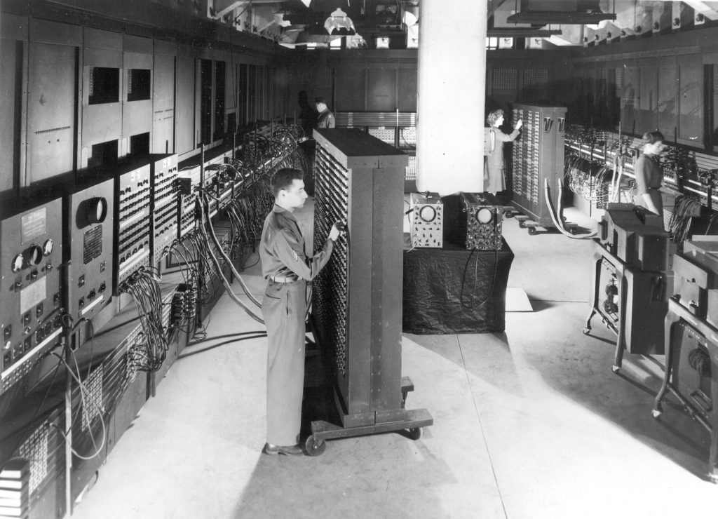 ENIAC計算機，1946年