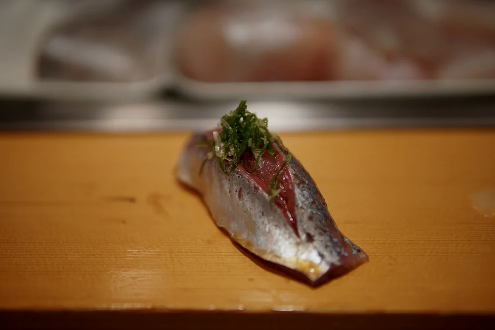 筑地市场“寿司大”店里的寿司