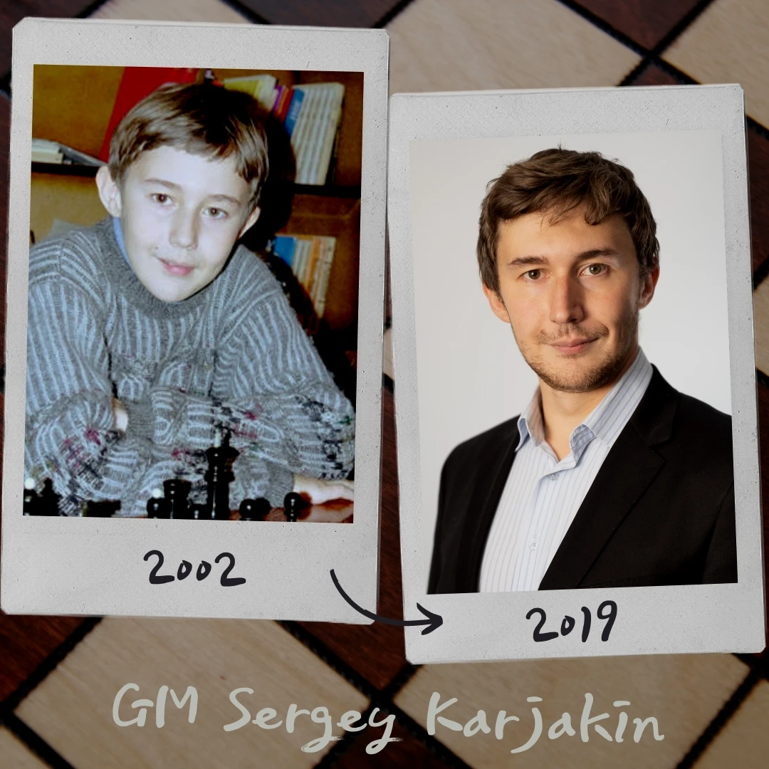 2002年13岁的谢尔盖成为GM