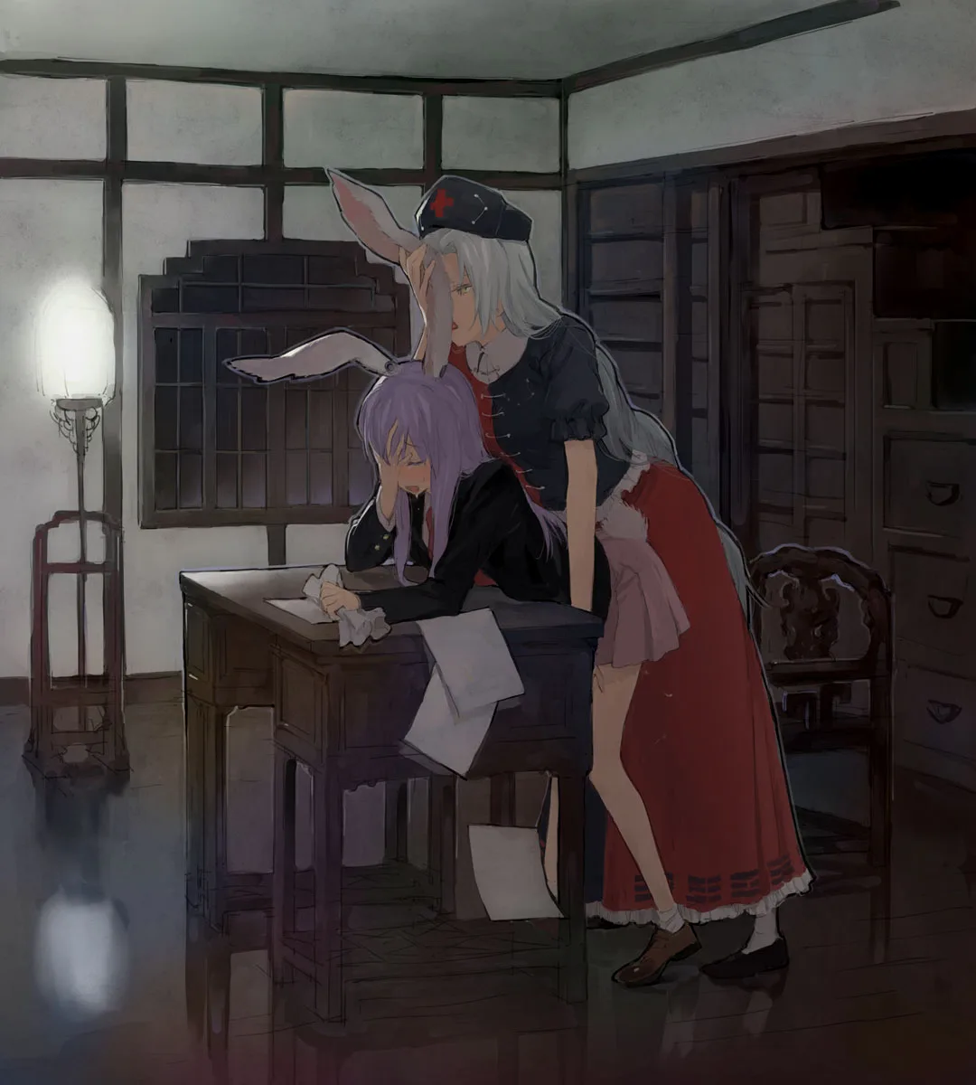 铃仙×八意永琳
