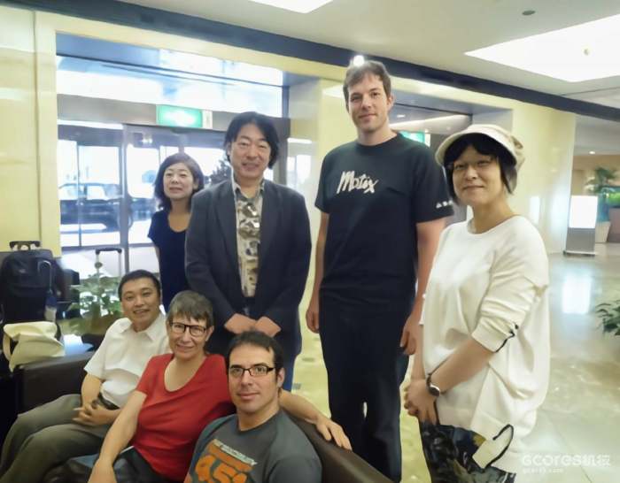 2013年8月，吴岩与日本科幻作家及研究者的合影