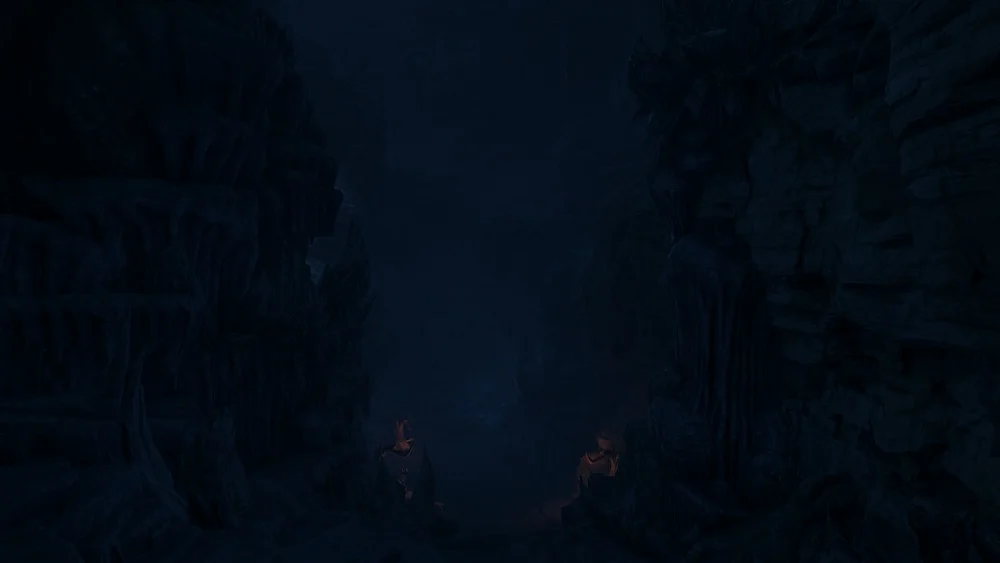 deeper and deeper，darker and darker