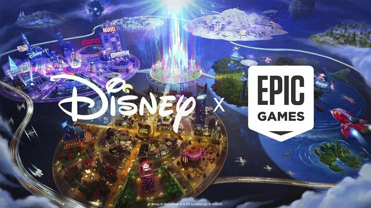迪士尼投资Epic15亿美元，联手打造终极游戏娱乐宇宙