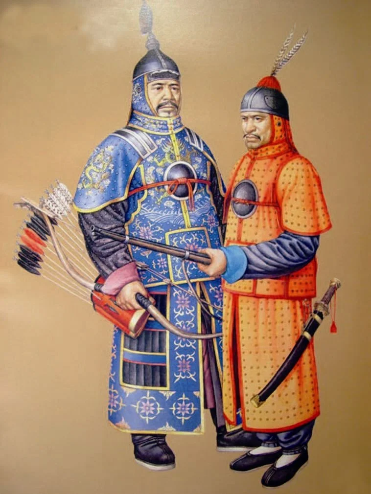 清朝八旗兵，建州女真作为农业社会体系，战斗力比长期威胁明朝的蒙古更加强大
