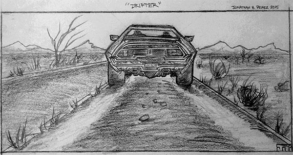 《Drifter》草稿分镜