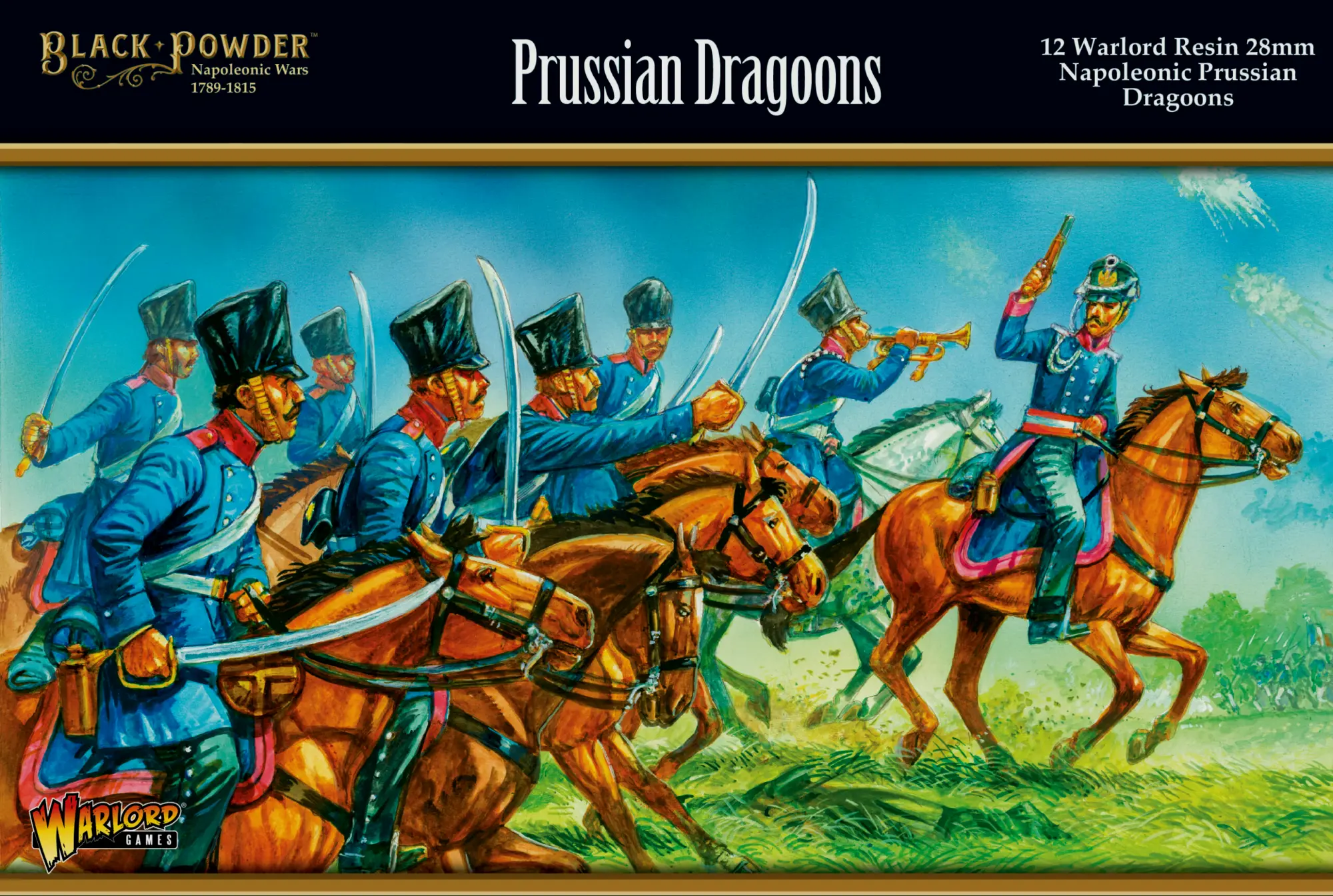 普鲁士龙骑兵的冲锋，耶拿之战中的普军右翼布置了五个中队的龙骑兵，后卫掷弹兵师里也有相同数量的龙骑兵