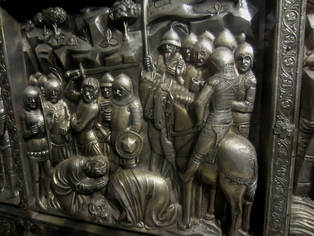 14thC Silver Altar of St Jacopo