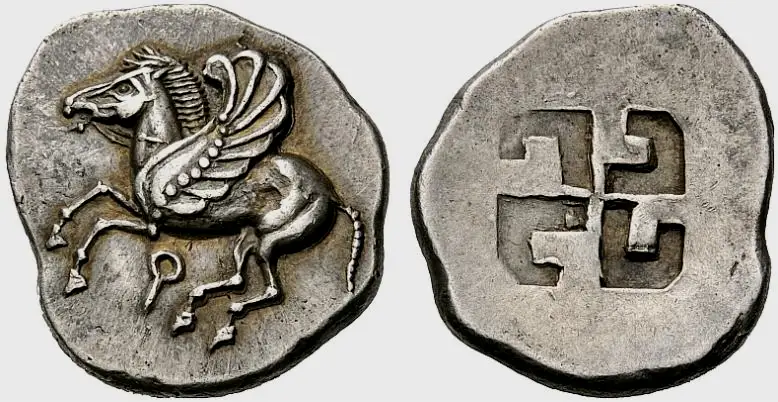 前6世纪的科林斯硬币